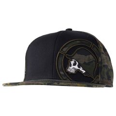 Metal Mulisha Men's Trapper Black Camo Snapback Hat