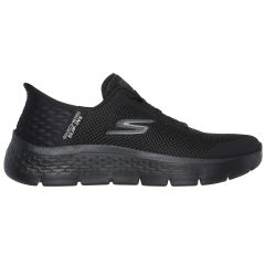 Skechers Women's Go Walk Flex Grand Entry Slip-Ins Black Low Top Sneaker Shoes