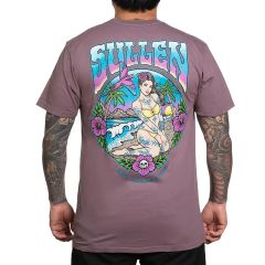 Sullen Men's Moonlight Beach Premium Arctic Dusk Short Sleeve T Shirt