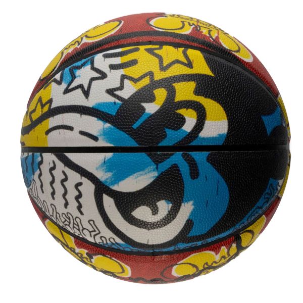 Diamond Supply Co. Unisex x Keith Haring Disney Hands By Mickey Multi-Color  Basketball 29.5