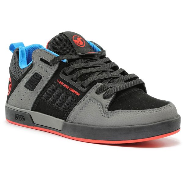 DVS Skateboard Shoes Comanche 2.0 Charcoal/Fiery Red/Blue