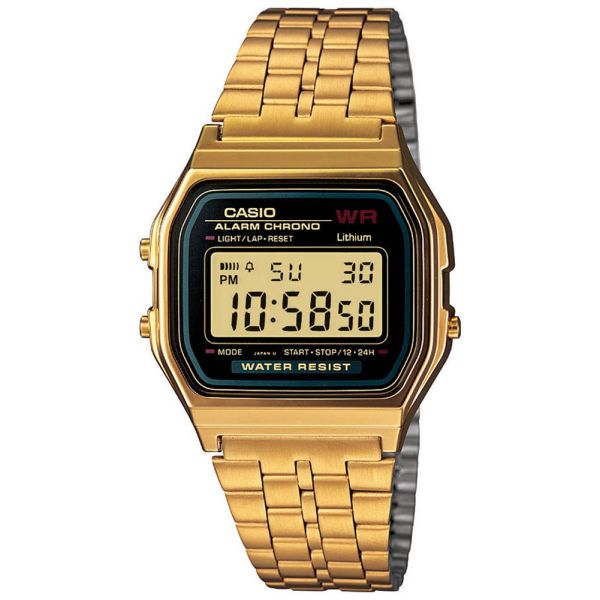 Diskriminere Biskop forbruger Casio Unisex Classic A159WGEA-1VT Vintage Watch Gold