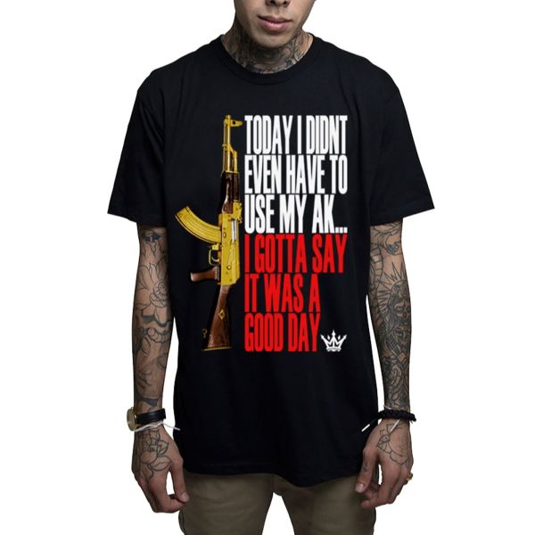 onbetaald grafiek Prediken Good Day 2.0 Short Sleeve T Shirt Black