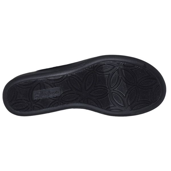 Skechers Women's X Martha Stewart Pier-Lite Cozy High Black Low Top Sneaker Shoes