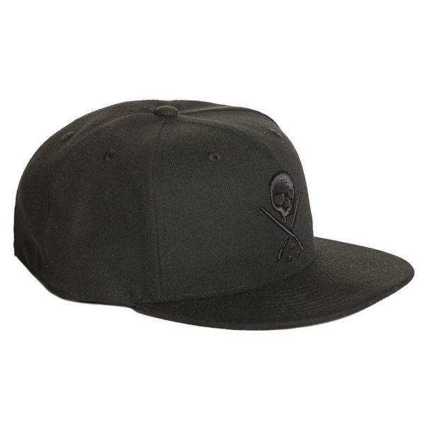 Sullen Eternal Fitted Hat Black Black