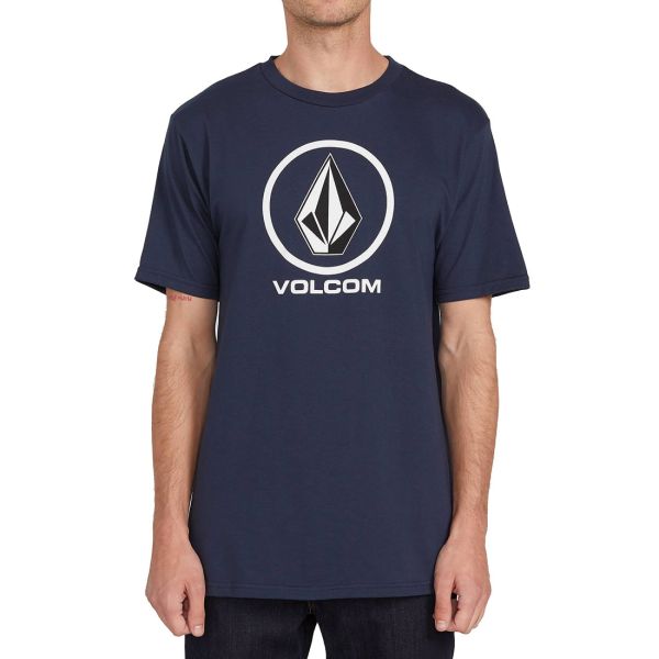 Volcom Crisp à manches courtes T-shirt en pourpre 
