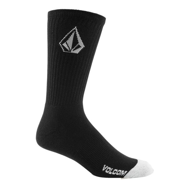 Volcom Men's Full Stone Socks Black 3 Pk.
