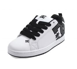 Details about  / DC Court Graffik Se 300927 Mens Black Skate Inspired Sneakers Shoes