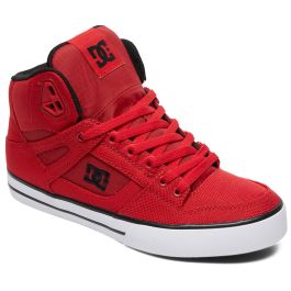 red dc high tops
